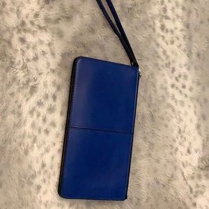 Italian Leather Wristlet/Clutch